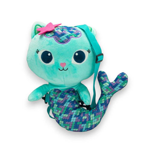 Picture of GABBYS DOLLHOUSE BACKPACK 3D PLUSH MERCAT